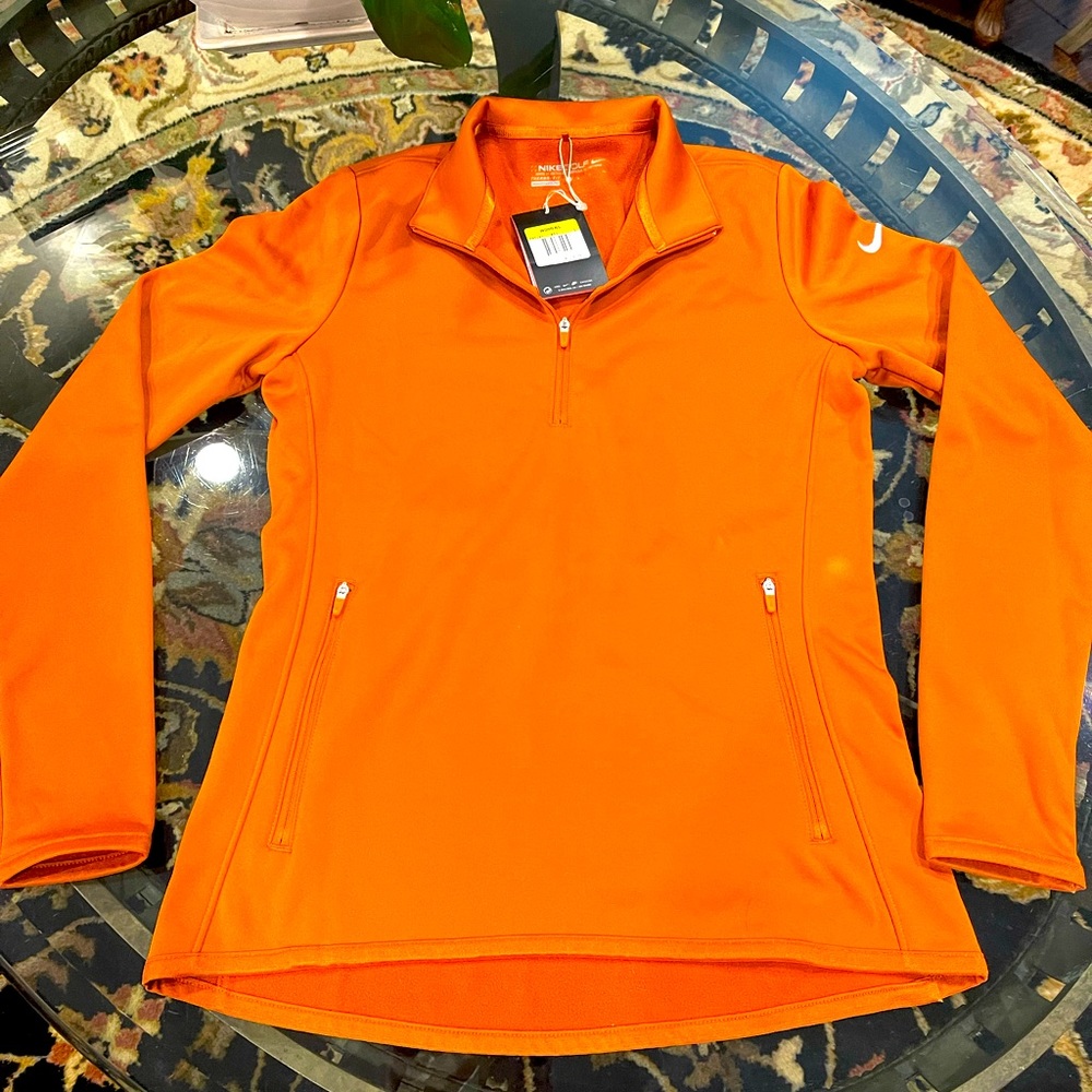 Ladies Nike Golf 3 Quarter Zip Therma-Fit